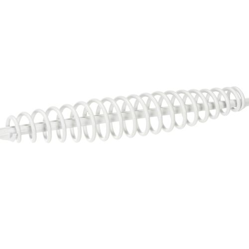 Artikel Trådkurv med håndtag, hvid metal, Ø25/30/35 cm, sæt med 3