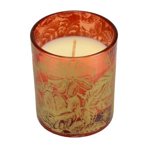 Artikel Duftlys julerødt lys glas julelys Ø7,5cm