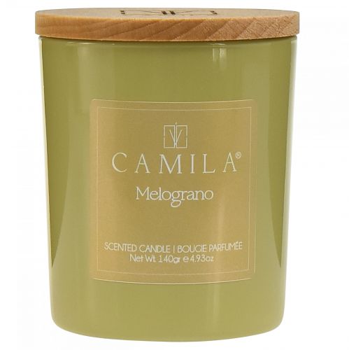 Artikel Duftlys i glas Camila Granatæble Ø7,5cm H8cm