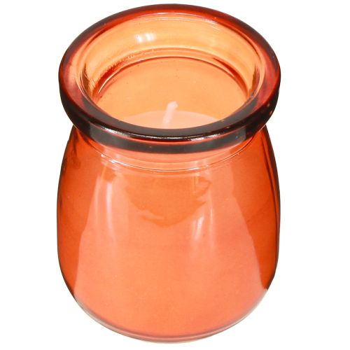 Artikel Duftlys i glas sommerfugl guld fjeder H7cm 2stk