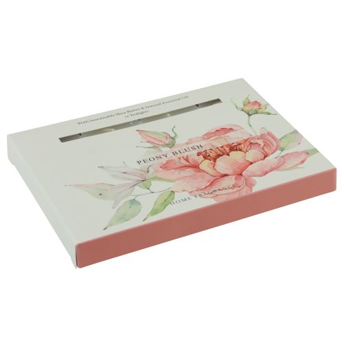 Artikel Duftlys fyrfadslys pæon rose pæon blush Ø3,5cm 12 stk.