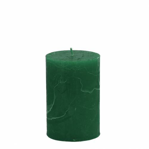 Ensfarvede lys mørkegrønne 70x100mm 4 stk