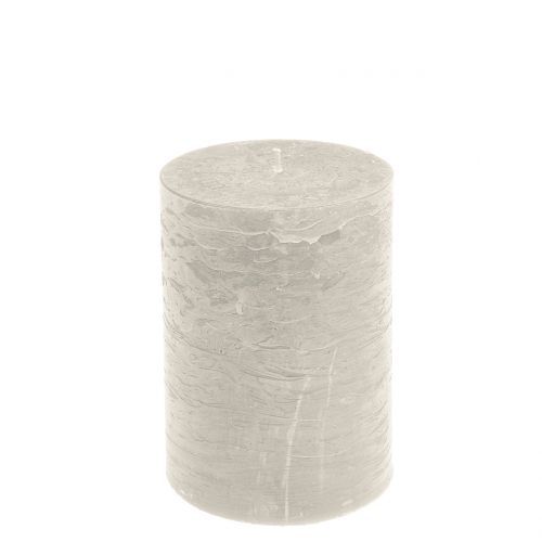 Ensfarvede lys grå 85x120mm 2stk