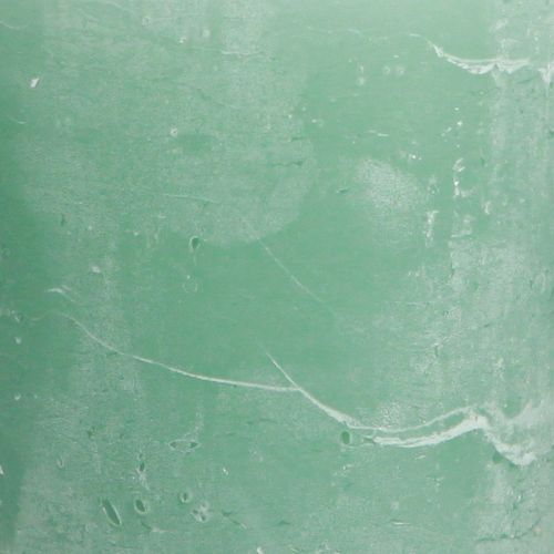 Artikel Ensfarvede lys grøn jade søjlelys 70×80mm 4 stk