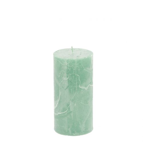 Artikel Ensfarvede lys lysegrønne 50x100mm 4 stk