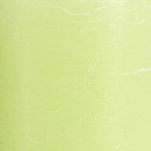 Artikel Ensfarvede lys limegrønne​​​​​​​ Søjlelys 70×120mm 4 stk.