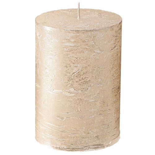 Ensfarvede lys platin 70x100mm 4 stk