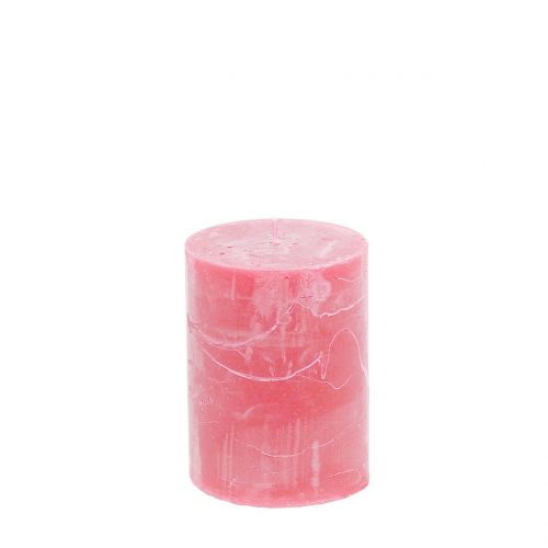 Floristik24 Ensfarvede lys pink 60x80mm 4 stk