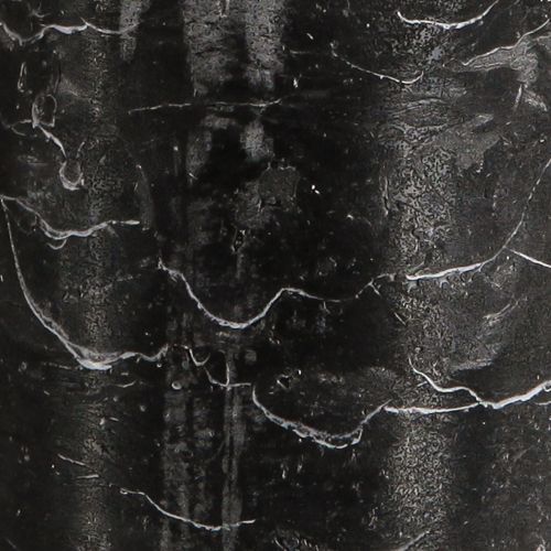 Artikel Ensfarvede lys sorte søjlelys 70×120mm 4 stk