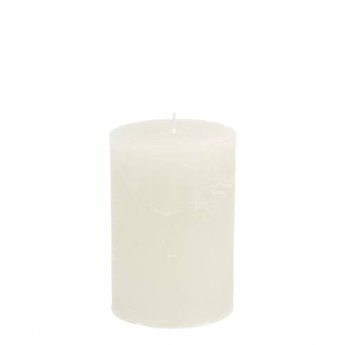 Artikel Ensfarvede lys hvide 70x100mm 4 stk