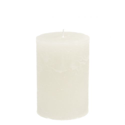 Ensfarvede lys hvide 85x120mm 2 stk