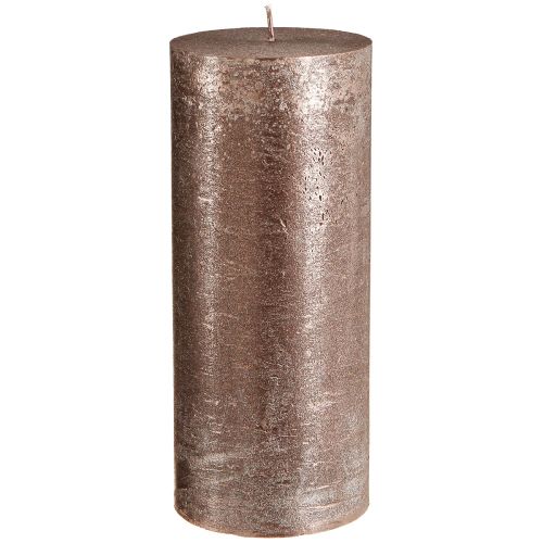 Ensfarvede søjlelys kobber 85mmx200mm 2 stk