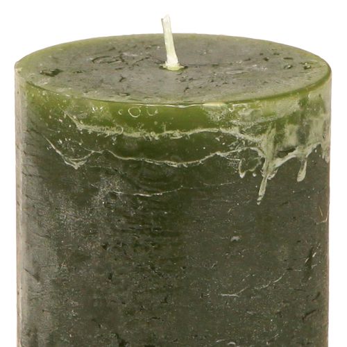 Artikel Ensfarvede søjlelys 3 farver grøn 60×100mm 12 stk.