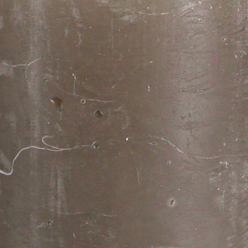 Artikel Ensfarvede søjlelys brune lys 60x100mm 4 stk