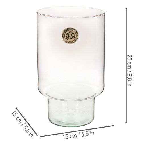 Glascylinderbeholder Eco Glass 25cm | Floristik24.dk
