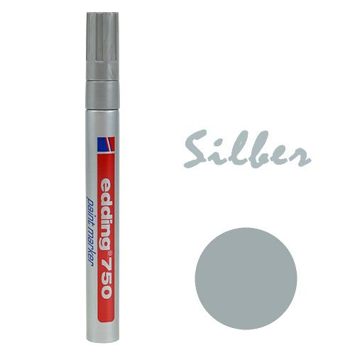 Floristik24 Edding® 750 malertusch sølv