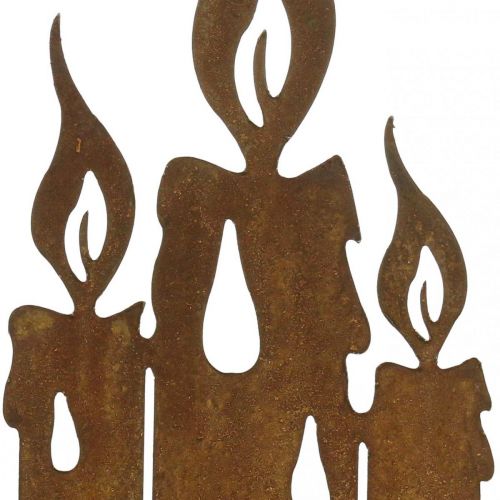 Floristik24 Patina deco standee stearinlys juledekoration H20cm