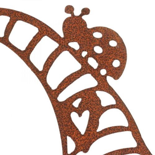 Floristik24 Patina dekorativ nisse metal dekorativ stand H43cm