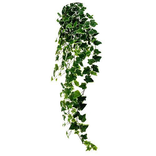 Floristik24 Ivy bøjle Real-Touch grøn-hvid 130cm