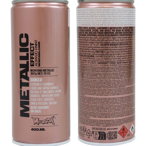 Artikel Maling spray sølv maling metallic effekt sølv spray akryl maling 400ml