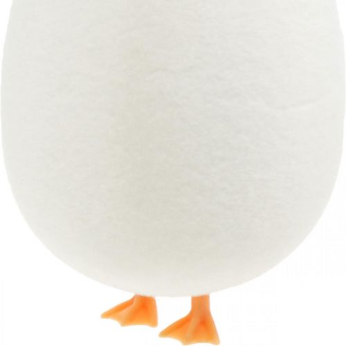 Artikel Pynteæg med ben Påskeægcreme Sjov påskepynt H13cm 4stk
