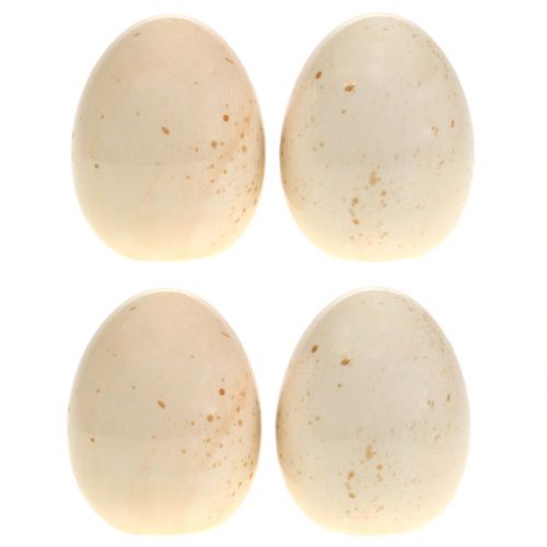 Floristik24 Dekorative keramiske æg H8,5cm 4stk
