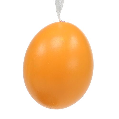 Floristik24 Hængeæg Grøn-Orange 6cm 12stk