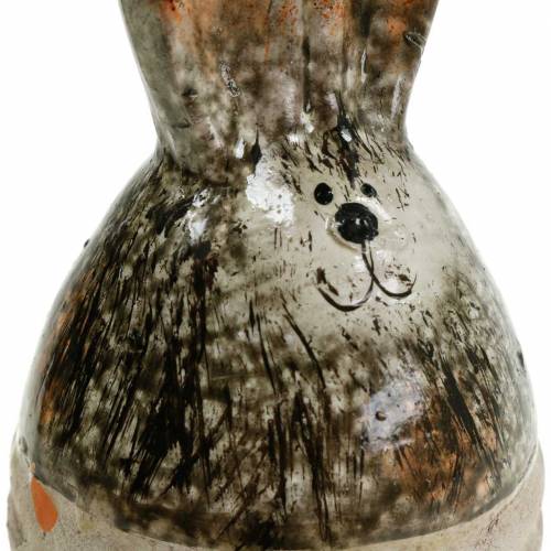 Floristik24 Æggekanin påskedekoration terracotta H11,5cm