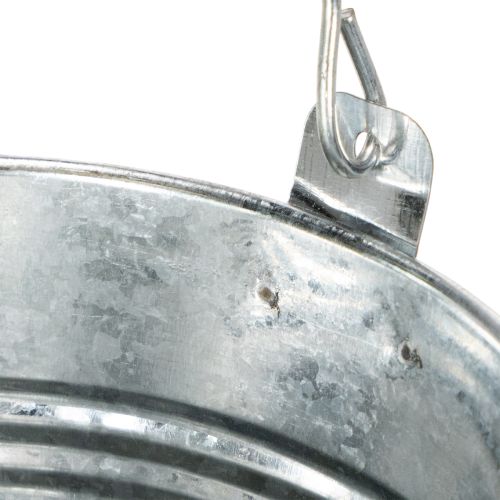 Spand Ø12cm H10cm 8 stk. Zink,