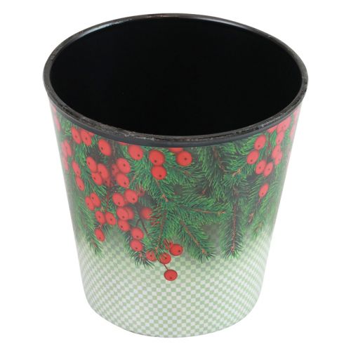 Floristik24 Urtepotte juleplantespand Ilex Ø15,5cm H13cm
