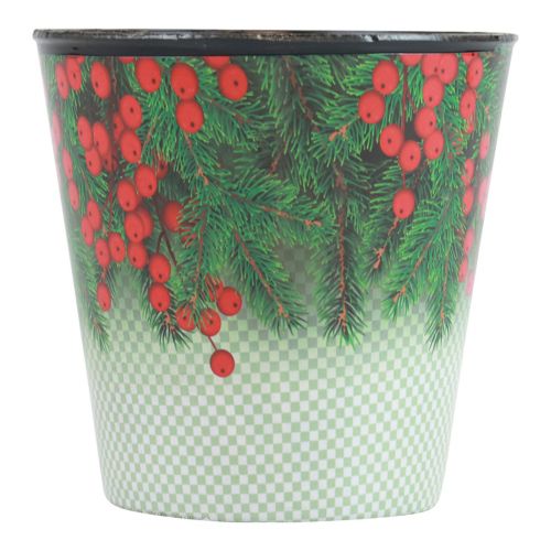 Floristik24 Urtepotte juleplantespand Ilex Ø15,5cm H13cm