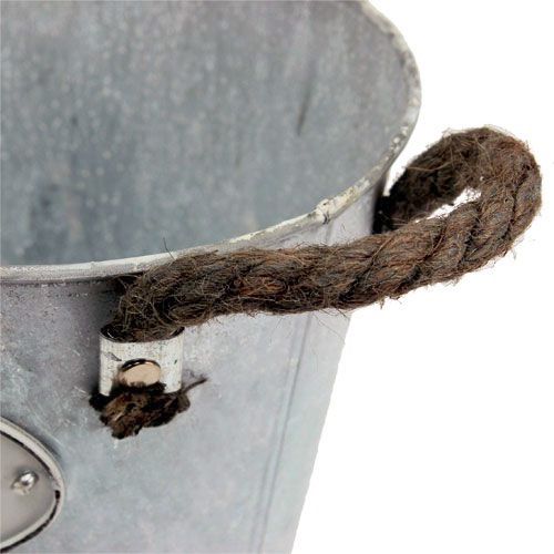 Floristik24 Plante spand grå Ø21cm H19cm