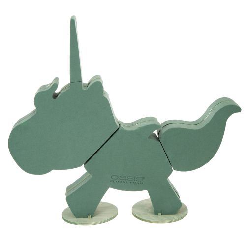 Artikel Blomsterskum enhjørning 68 cm x 60 cm