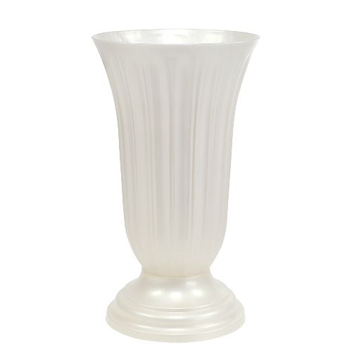 Floristik24 Vase Lilia perlemor Ø23cm, 1 stk