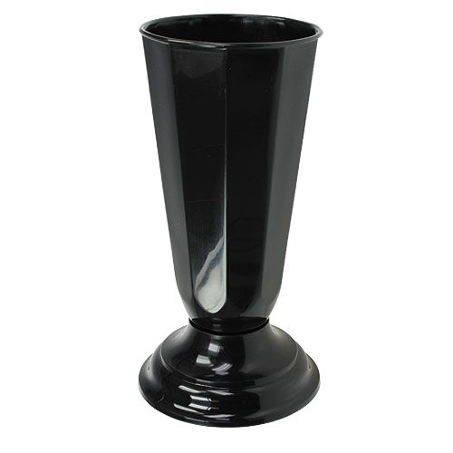 Artikel Vase Szwed sort Ø23cm, 1 stk