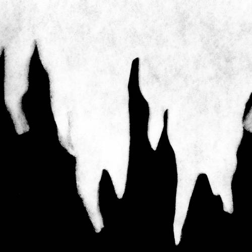 Floristik24 Garland istap hvid 5m x 33cm