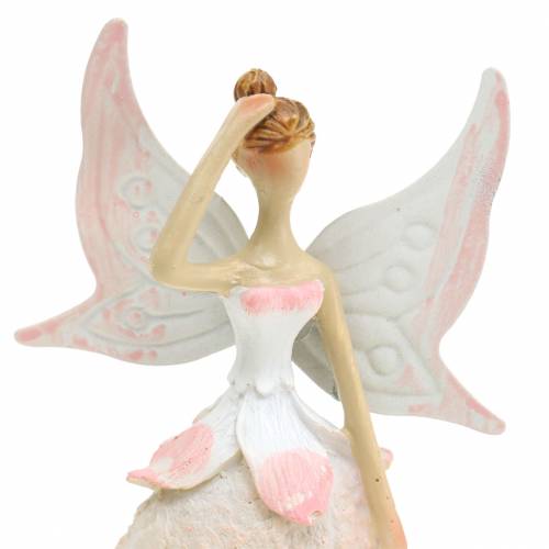 Floristik24 Deco figur alf hvid 12cm 2stk