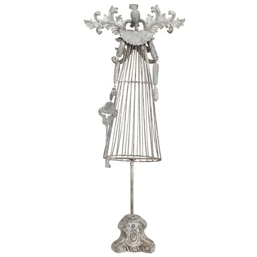 Artikel Angel metal dekoration vintage borddekoration på fod H67cm
