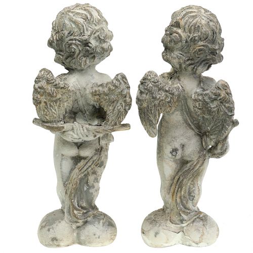 Floristik24 Dekorativ engel Cupido med hjerte 25cm 2stk