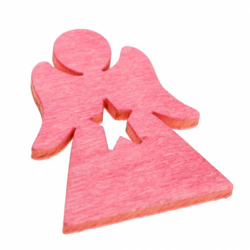 Artikel Træengel til spredning pink, pink, hvid 4cm 72 stk