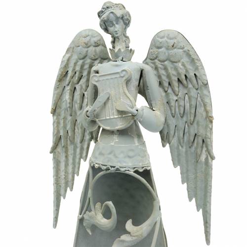 Floristik24 Dekorativ engle metal 58cm