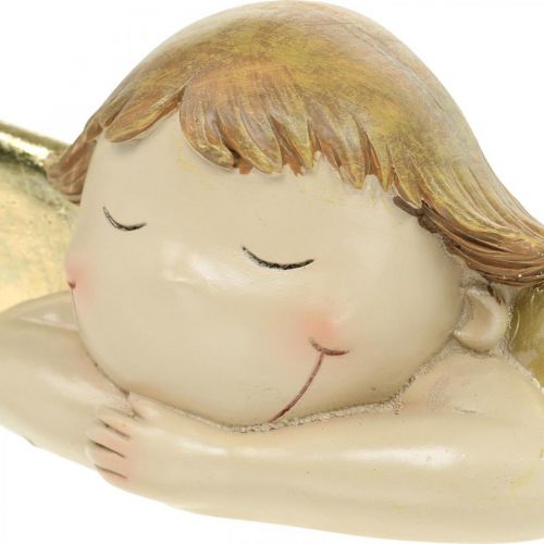 Floristik24 Dekorativ engelfigur juleborddekoration 22,5 × 9,5 × 9cm