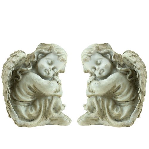 Artikel Engel til graven Creme Gravengel Soveengel 6×5,5×8cm