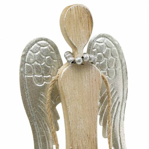Floristik24 Træ engle natur med glitter H53cm