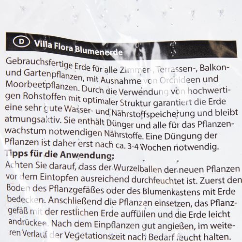 Artikel Villa Flora pottejord 18L
