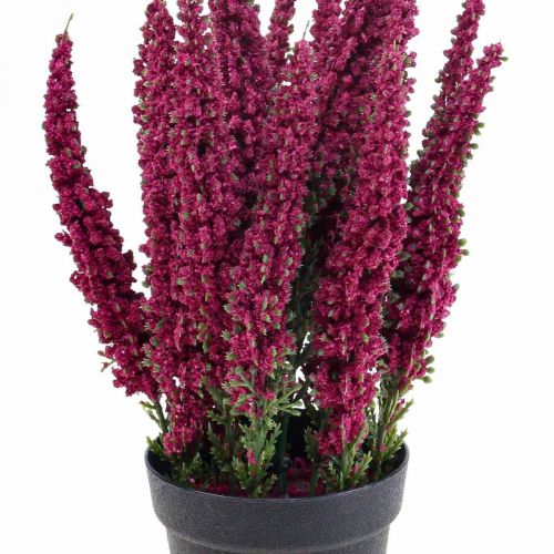 Floristik24 Erika lilla lyngkost lyng kunstplante H26cm