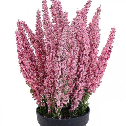 Floristik24 Erika pink lyngkost lyng kunstplante H26cm