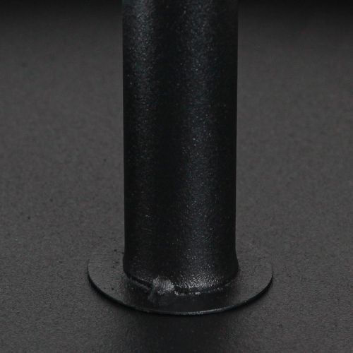 Artikel Kagefod sort 3-delt metal runde fødder Ø40cm H52cm