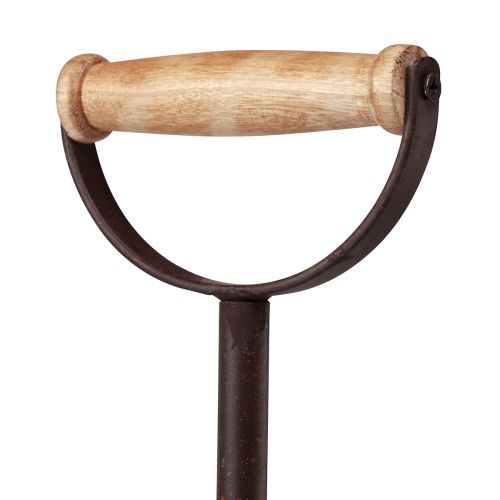 Floristik24 Vintage etagere metal brun 3 etager Ø28,5cm H53cm