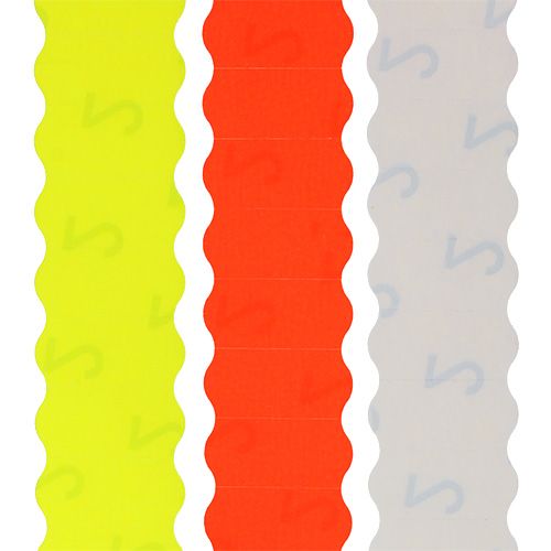 Artikel Etiketter 26x12mm forskellige farver 3 ruller